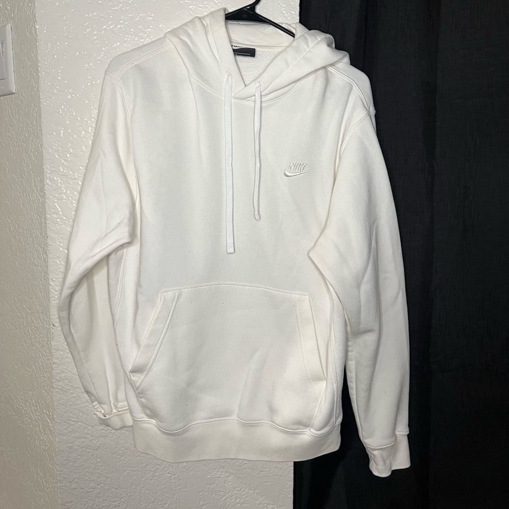 NIKE Monochrome White Hoodie